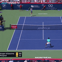 Auger-Aliassime Felix GIF by Tennis TV (Animated) meme template