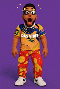 Australia Wow GIF by Dasvibes (Animated) meme template