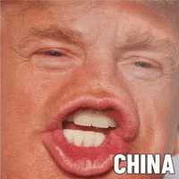 China Trump (Animated) meme template
