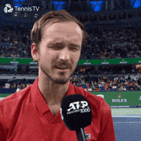 Daniil Medvedev Lol GIF by Tennis TV (Animated) meme template