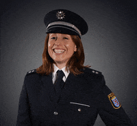 happy laugh GIF by Polizei_Ffm (Animated) meme template