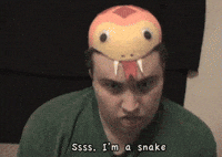 i'm a snake (Animated) meme template