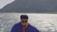 Jetski Cash Machine GIF by Oliver Tree (Animated) meme template
