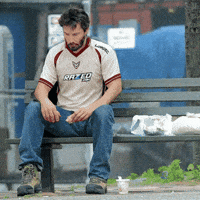 Keanu Reeves Sad Meme GIF by HEROIC (Animated) meme template