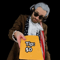 No Tip (Animated) meme template