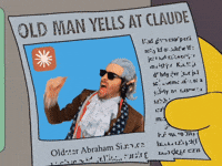Old Man Ai (Animated) meme template