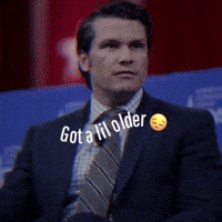 Pete Hegseth GIF by Respective (Animated) meme template