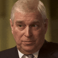 Prince Andrew Smirk (Animated) meme template