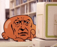 Sad Computer (Animated) meme template