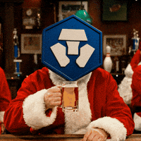 Santa Clause Dancing GIF by Crypto.com (Animated) meme template