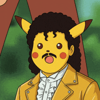 Shocked Pikachu (Animated) meme template