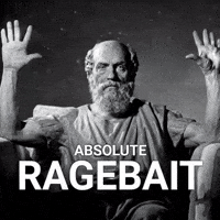 Skeleton Socrates (Animated) meme template