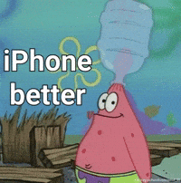 Spongebob Iphone (Animated) meme template