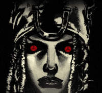 Steel Ball Run Stare (Animated) meme template