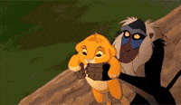 Throwing The Lion King (Animated) meme template