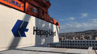 Water Beach GIF by Hapag-Lloyd AG (Animated) meme template