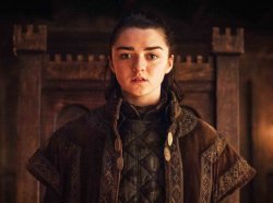 Arya Stark S7 E1 meme template