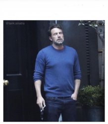 Ben affleck smoking meme template