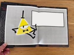 Bill Cipher Says meme template
