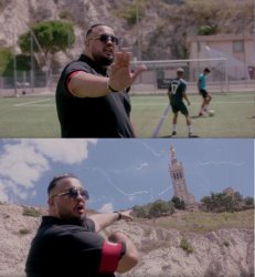 C'est pas la capitale meme template