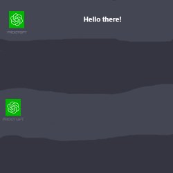 cleary just my aichatbot screen meme template