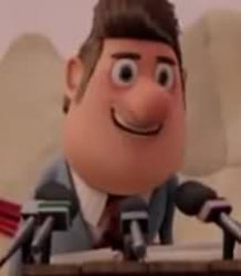Cloudy with a chance of meatballs meme template