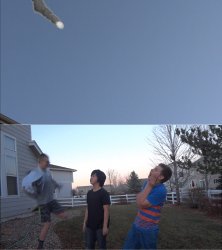 Comet D - Crash and Burn meme template