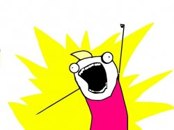 Do all the things meme template