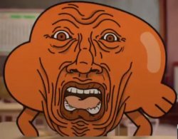 gumball darwin upset meme template