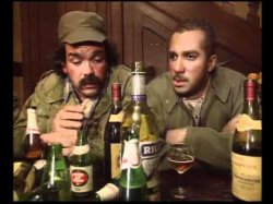 Inconnus chasseurd meme template