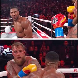 jake paul anthony joshua meme template