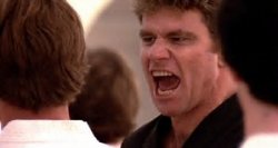 Karate Kid Cobra Kai meme template