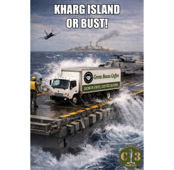 Kharg Island meme template