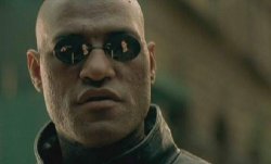 Matrix Morpheus meme template