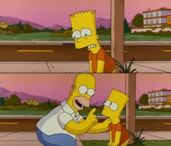 Simpsons so far meme template