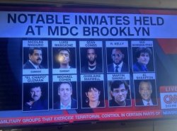 The Metropolitan Detention Center, Brooklyn (MDC Brooklyn) meme template
